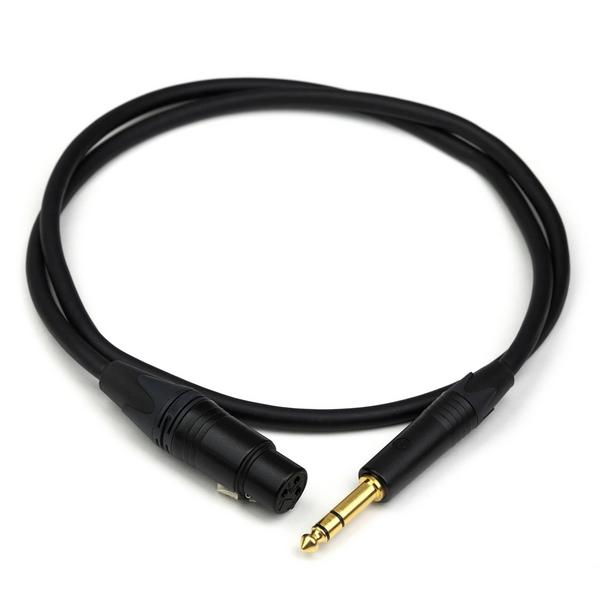 Кабель межблочный XLR-F-Jack Onetech PRO 1 m